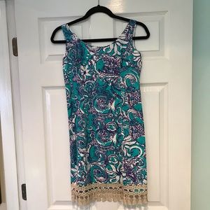 Lily Pulitzer Eaton Shift Dress-Seafoam Green